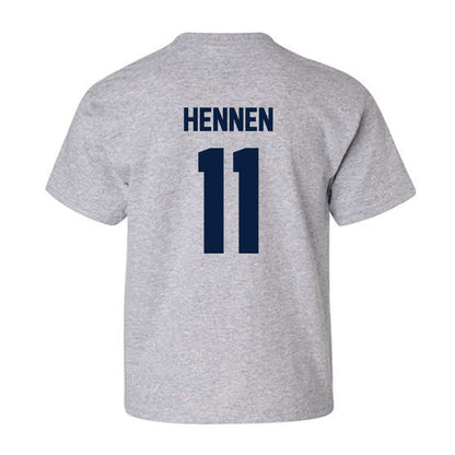  - NCAA Men's Ice Hockey : Tyler Hennen - Classic Fashion Shersey Youth T-Shirt-1