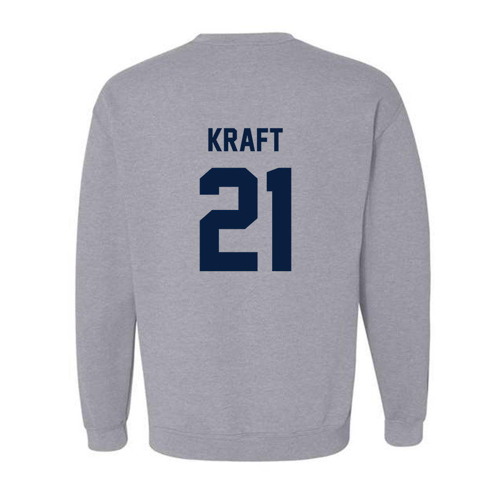 AU - NCAA Men's Basketball : Conner Kraft - Classic Fashion Shersey Crewneck Sweatshirt
