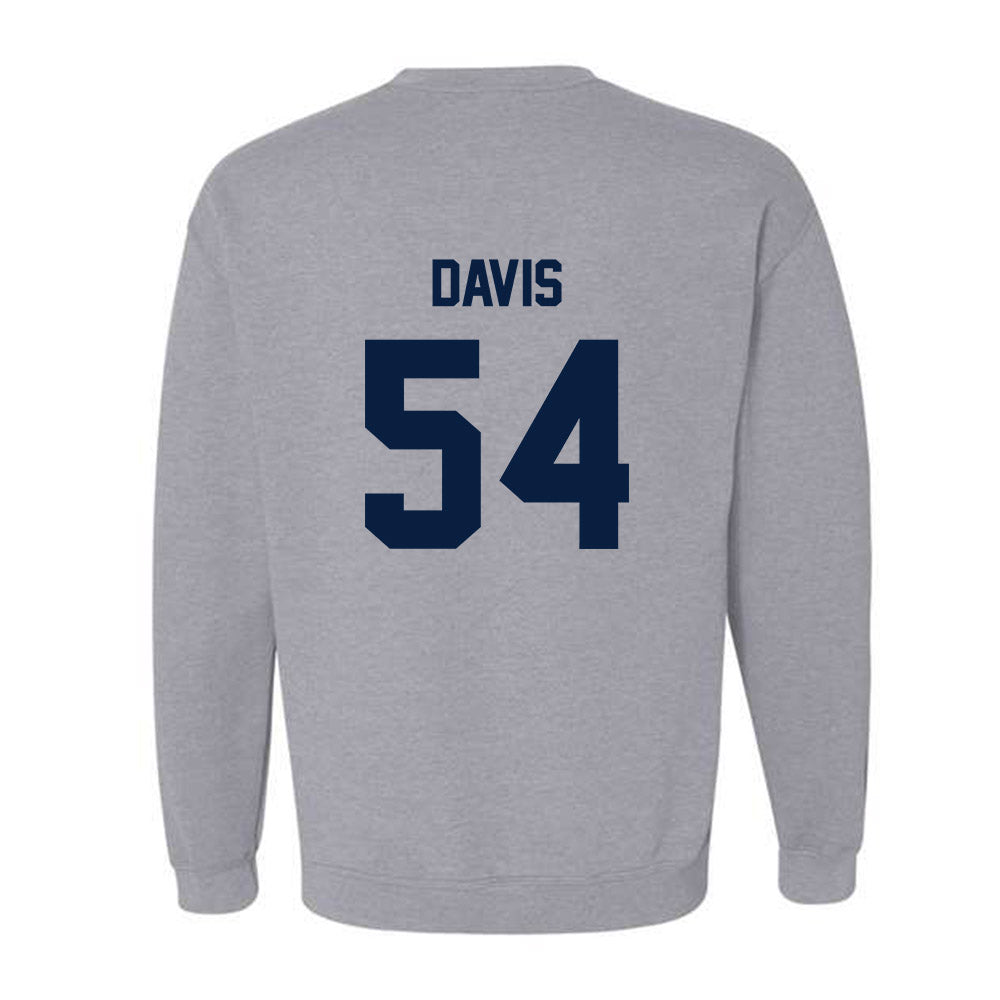 AU - NCAA Football : Kaleb Davis - Classic Fashion Shersey Crewneck Sweatshirt-1