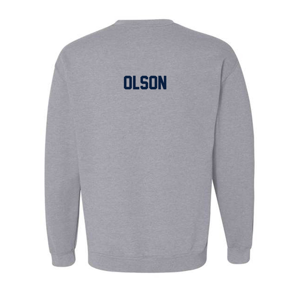 AU - NCAA Men's Golf : Luke Olson - Classic Fashion Shersey Crewneck Sweatshirt-1