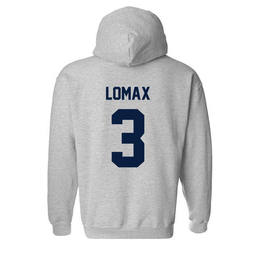 AU - NCAA Women's Basketball : Miranda Lomax - Classic Fashion Shersey Hooded Sweatshirt-1