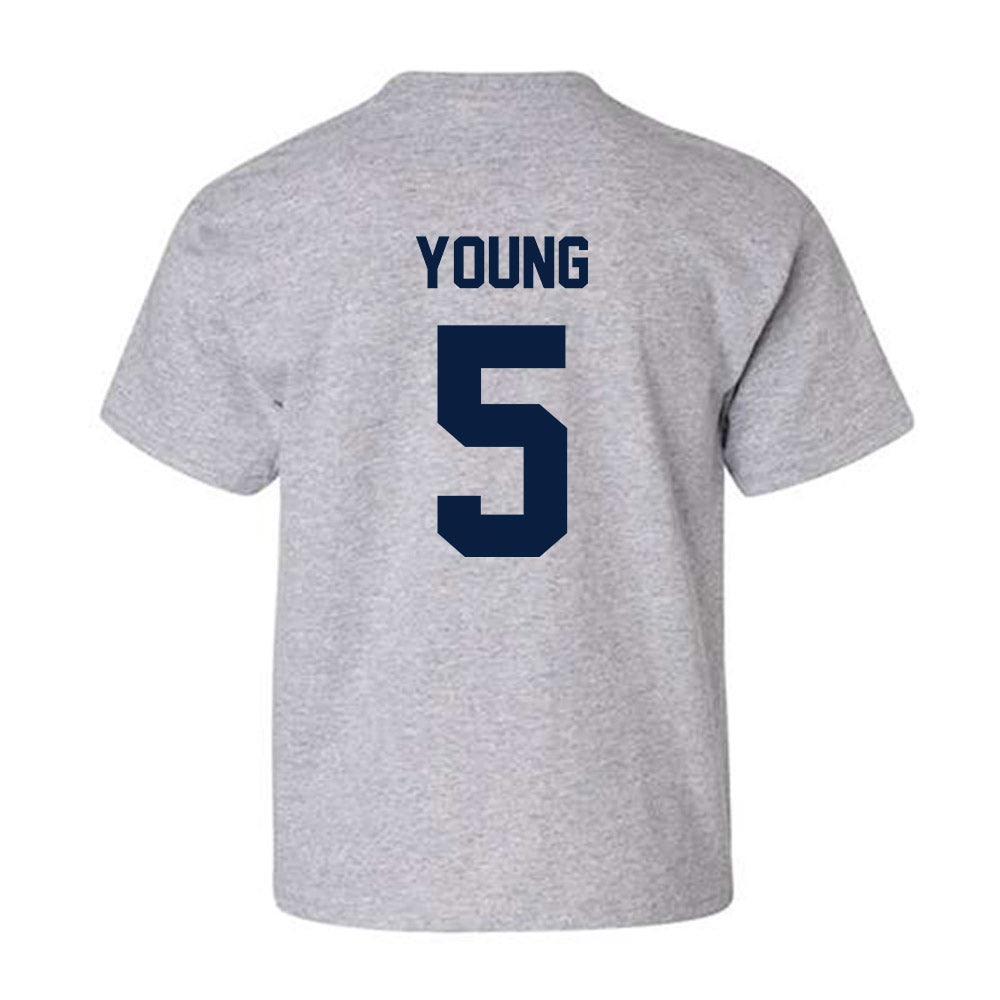 AU - NCAA Men's Ice Hockey : Easton Young - Classic Fashion Shersey Youth T-Shirt-1