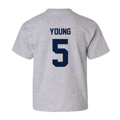 AU - NCAA Men's Ice Hockey : Easton Young - Classic Fashion Shersey Youth T-Shirt-1