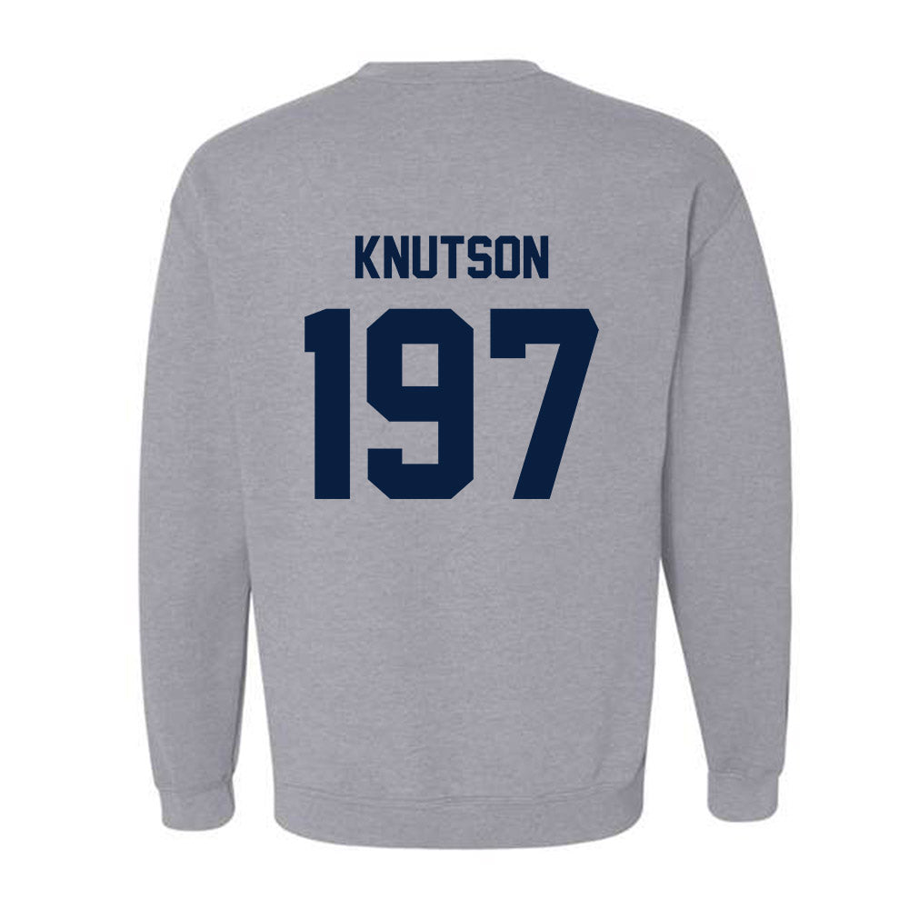 AU - NCAA Wrestling : Lane Knutson - Classic Fashion Shersey Crewneck Sweatshirt-1