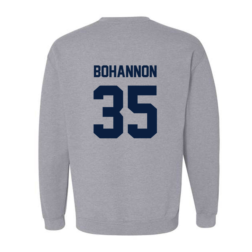 AU - NCAA Baseball : Bryson Bohannon - Classic Fashion Shersey Crewneck Sweatshirt