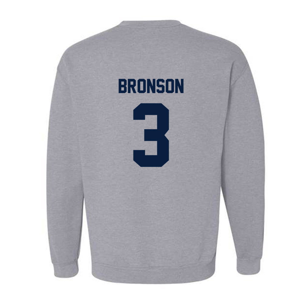 AU - NCAA Football : DJ Bronson - Classic Fashion Shersey Crewneck Sweatshirt-1