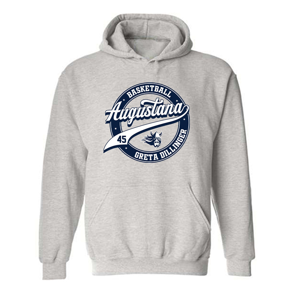 AU - NCAA Women's Basketball : Greta Dillinger - Classic Fashion Shersey Hooded Sweatshirt-0