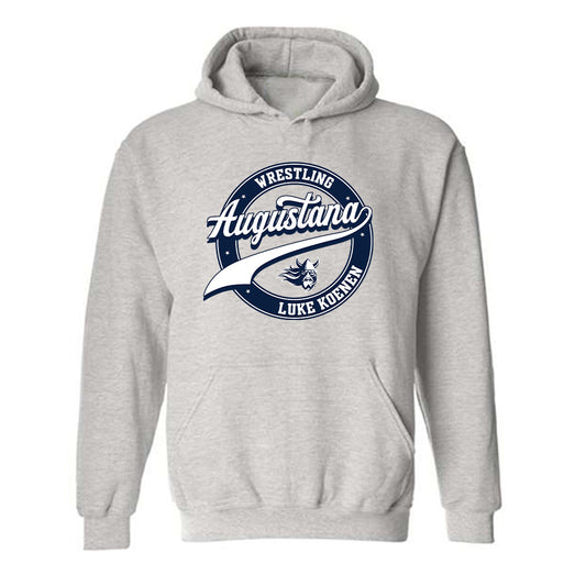 AU - NCAA Wrestling : Luke Koenen - Classic Fashion Shersey Hooded Sweatshirt-0