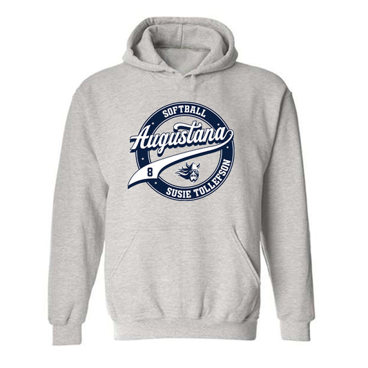 AU - NCAA Softball : Susie Tollefson - Classic Fashion Shersey Hooded Sweatshirt-0