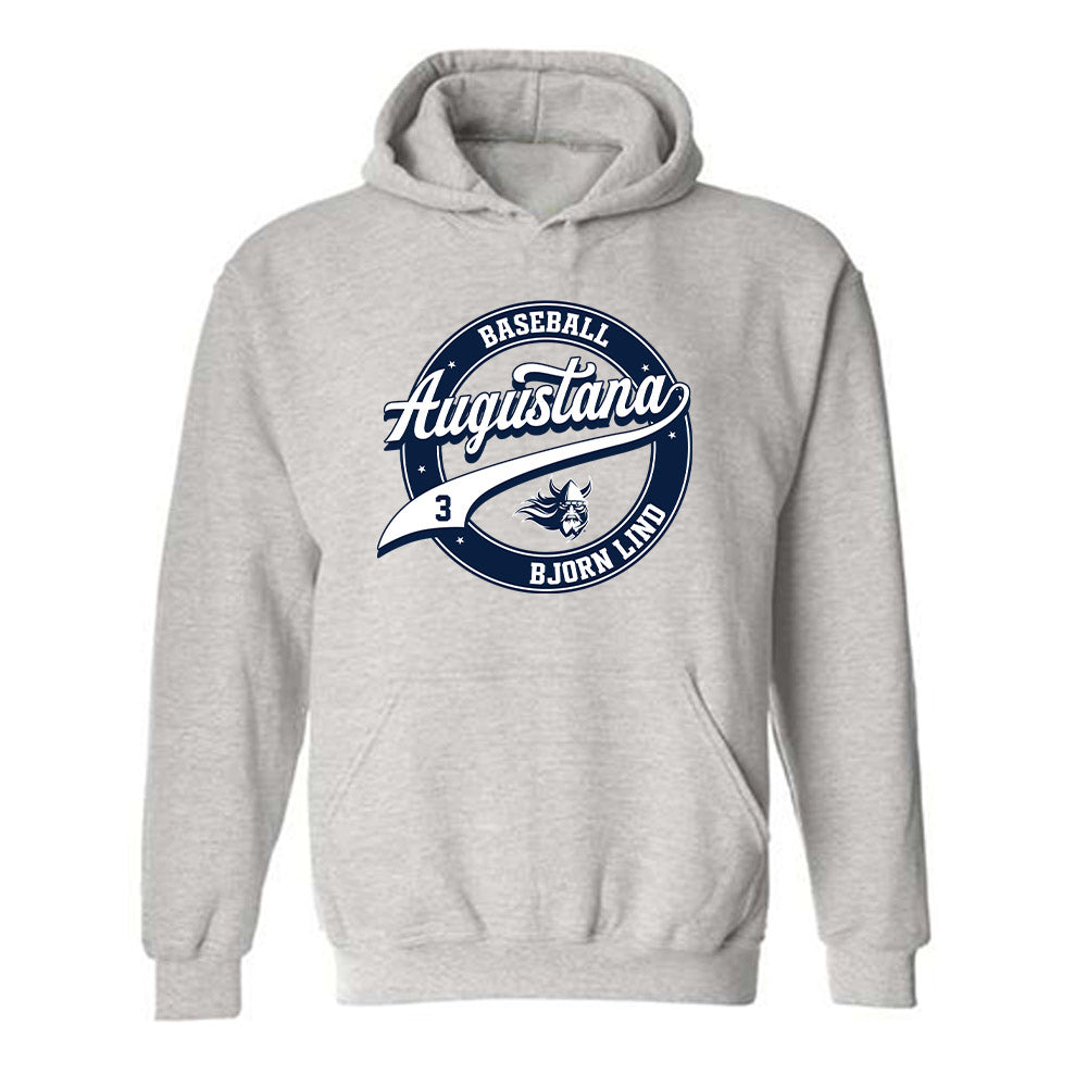 AU - NCAA Baseball : Bjorn Lind - Classic Fashion Shersey Hooded Sweatshirt-0