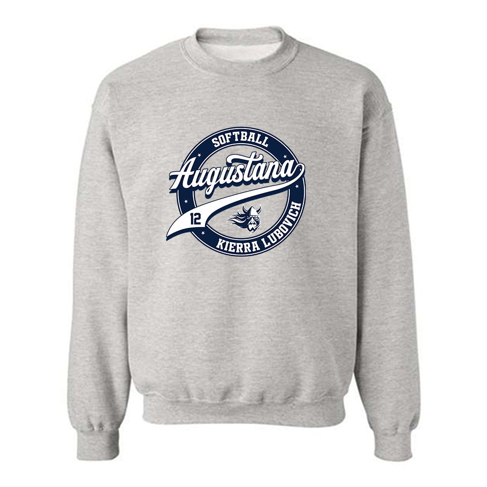 AU - NCAA Softball : Kierra Lubovich - Classic Fashion Shersey Crewneck Sweatshirt-0