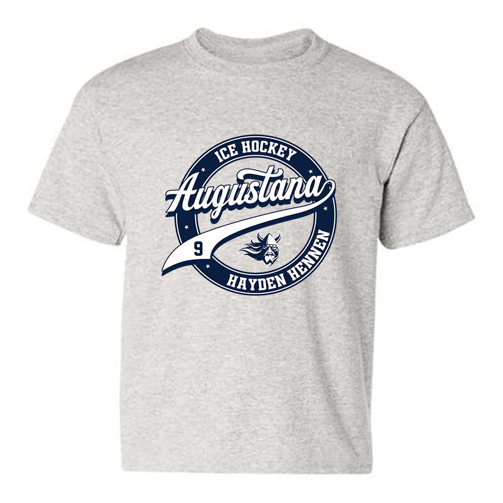 AU - NCAA Men's Ice Hockey : Hayden Hennen - Classic Fashion Shersey Youth T-Shirt-0