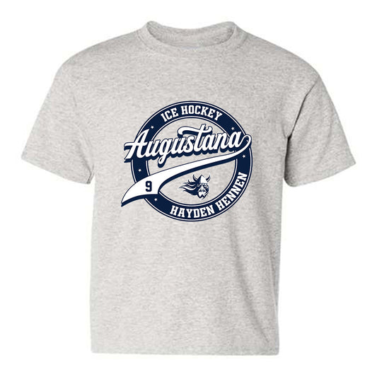 AU - NCAA Men's Ice Hockey : Hayden Hennen - Classic Fashion Shersey Youth T-Shirt-0