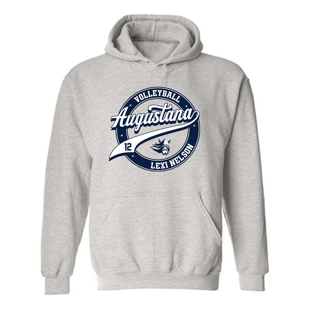 AU - NCAA Women's Volleyball : Lexi Nelson - Classic Fashion Shersey Hooded Sweatshirt-0