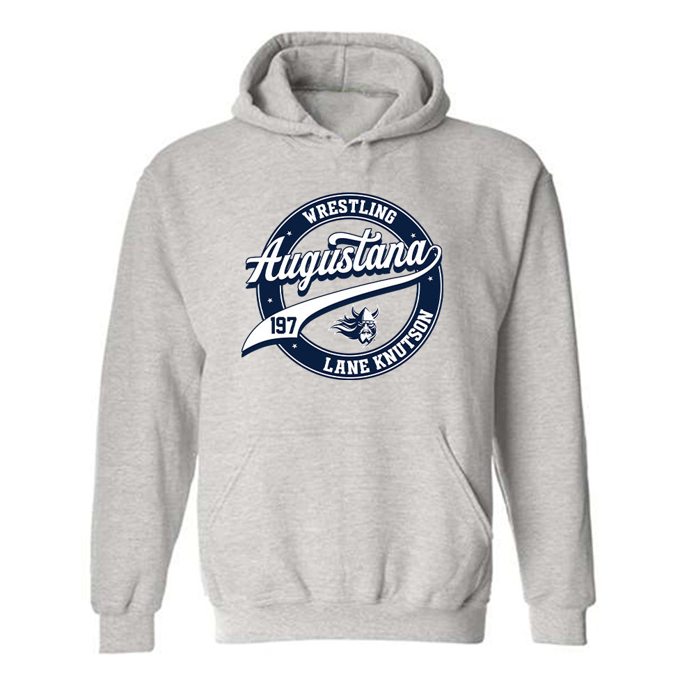 AU - NCAA Wrestling : Lane Knutson - Classic Fashion Shersey Hooded Sweatshirt-0