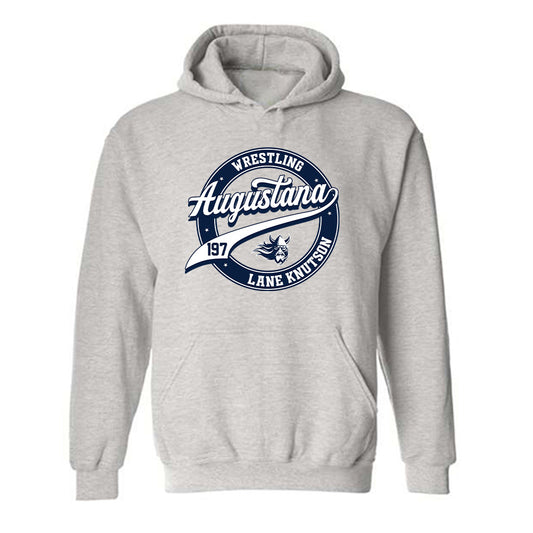 AU - NCAA Wrestling : Lane Knutson - Classic Fashion Shersey Hooded Sweatshirt-0