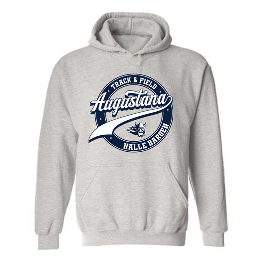 AU - NCAA Women's Track & Field : Halle Bargen - Classic Fashion Shersey Hooded Sweatshirt-0