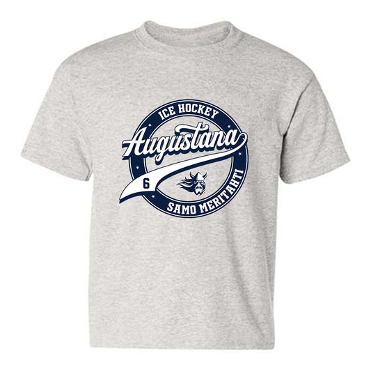 AU - NCAA Men's Ice Hockey : Samo Meritahti - Classic Fashion Shersey Youth T-Shirt-0