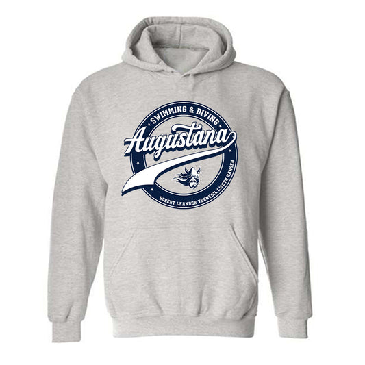 AU - NCAA Men's Swimming & Diving : Robert Leander Verneuil Liseth Hansen - Classic Fashion Shersey Hooded Sweatshirt-0
