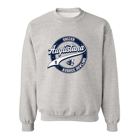 AU - NCAA Women's Soccer : Aubree Dowling - Classic Fashion Shersey Crewneck Sweatshirt-0