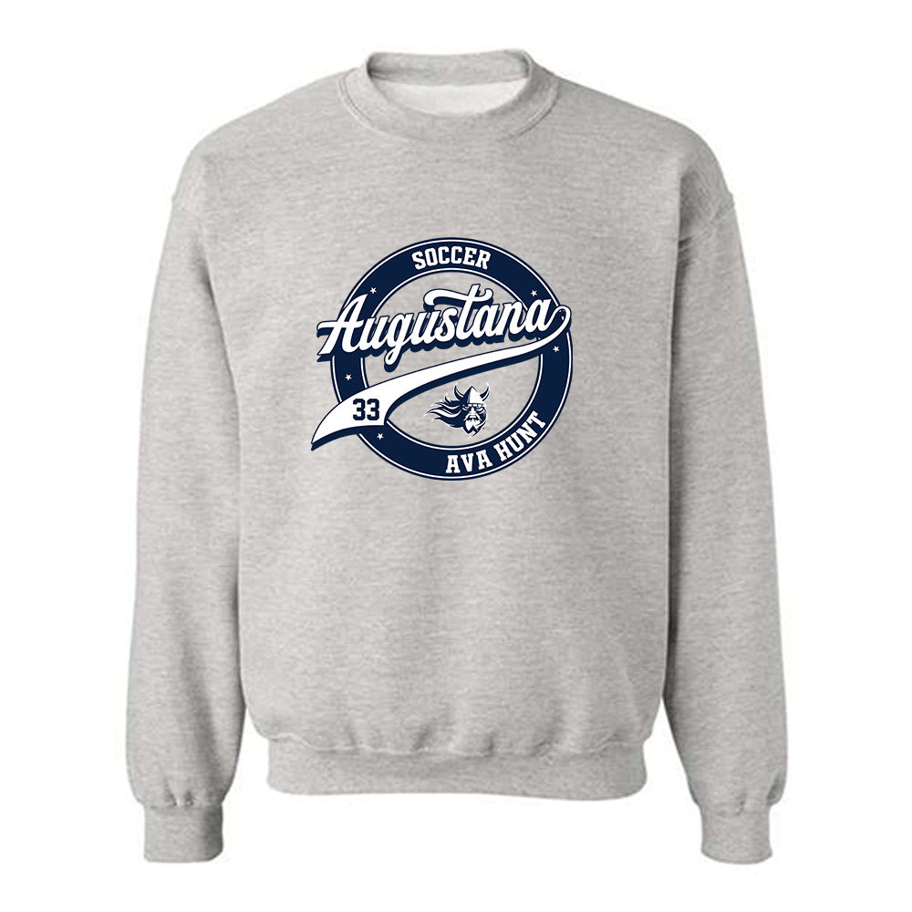 AU - NCAA Women's Soccer : Ava Hunt - Classic Fashion Shersey Crewneck Sweatshirt-0