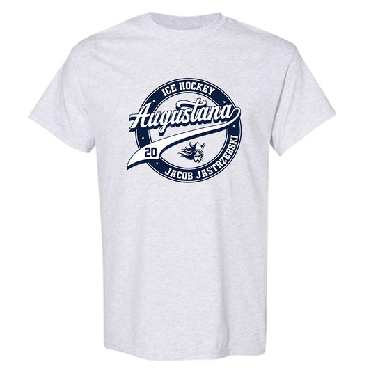 AU - NCAA Men's Ice Hockey : Jacob Jastrzebski - Classic Fashion Shersey T-Shirt-0