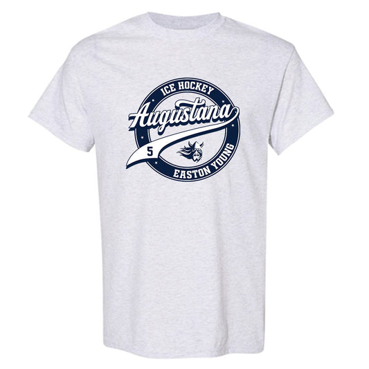 AU - NCAA Men's Ice Hockey : Easton Young - Classic Fashion Shersey T-Shirt-0