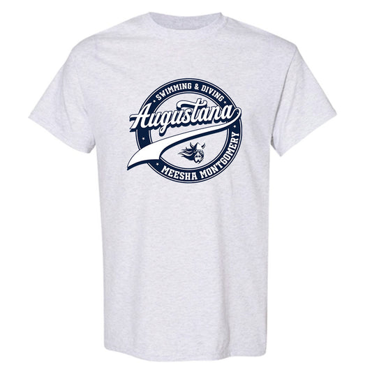 AU - NCAA Women's Swimming & Diving : Meesha Montgomery - Classic Fashion Shersey T-Shirt-0