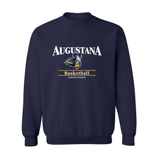 AU - NCAA Women's Basketball : Isabella Sanneh - Classic Fashion Shersey Crewneck Sweatshirt-0