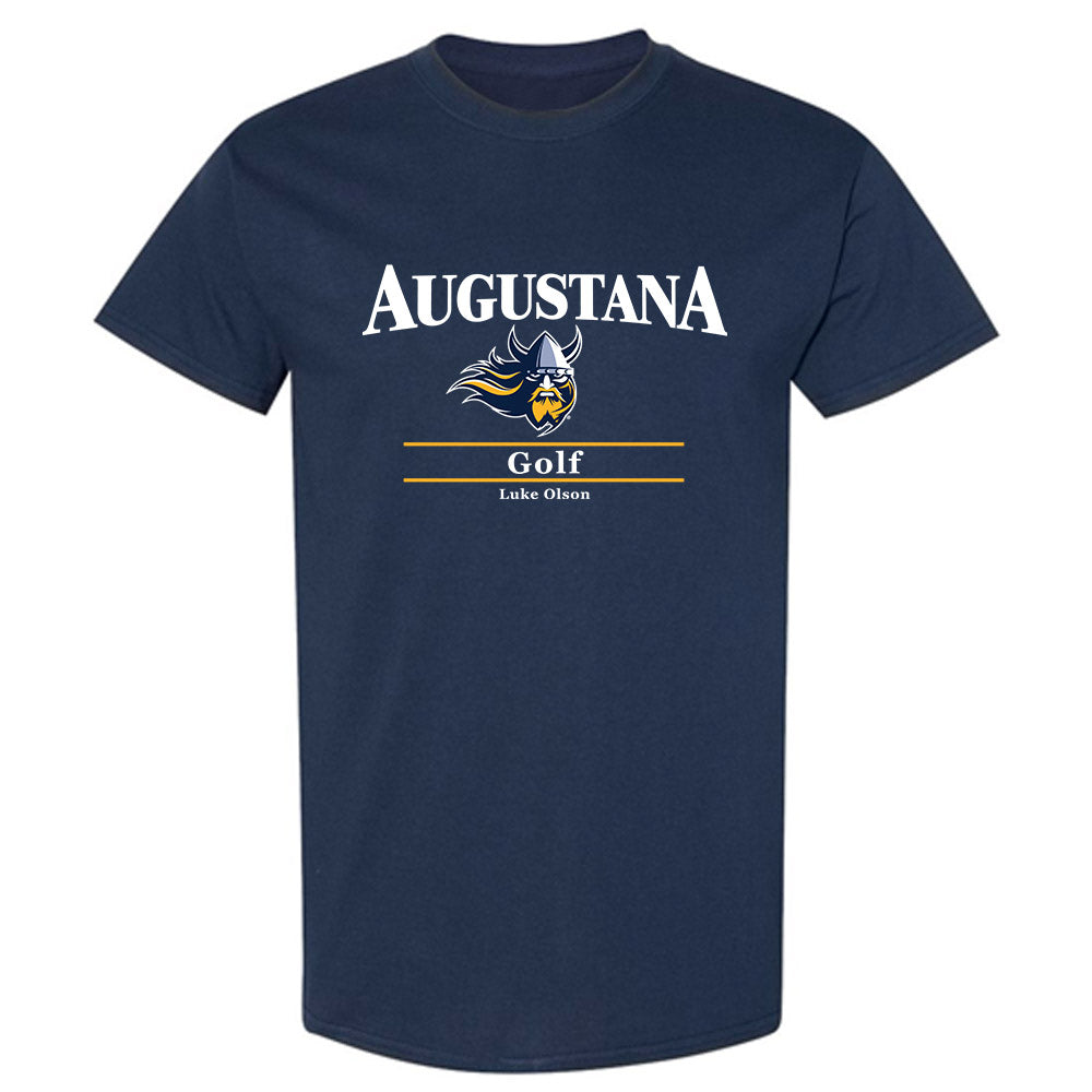 AU - NCAA Men's Golf : Luke Olson - Classic Fashion Shersey T-Shirt-0