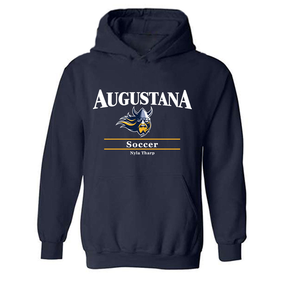 AU - NCAA Women's Soccer : Nyla Tharp - Classic Fashion Shersey Hooded Sweatshirt-0