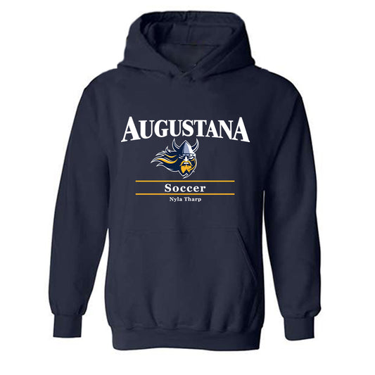 AU - NCAA Women's Soccer : Nyla Tharp - Classic Fashion Shersey Hooded Sweatshirt-0