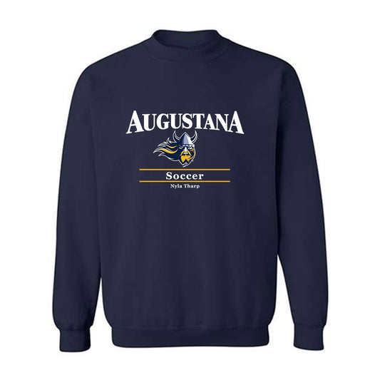 AU - NCAA Women's Soccer : Nyla Tharp - Classic Fashion Shersey Crewneck Sweatshirt-0