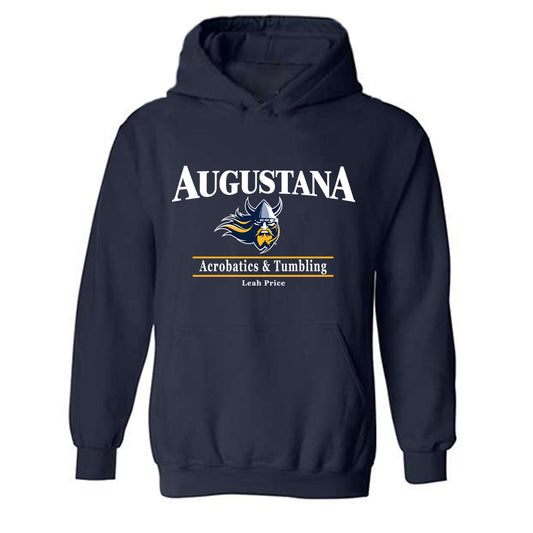 AU - NCAA Acrobatics & Tumbling : Leah Price - Classic Fashion Shersey Hooded Sweatshirt-0