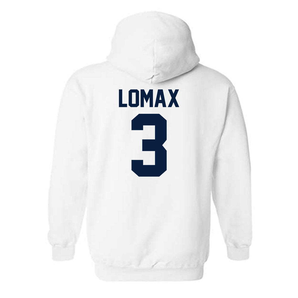 AU - NCAA Women's Basketball : Miranda Lomax - Classic Fashion Shersey Hooded Sweatshirt-1