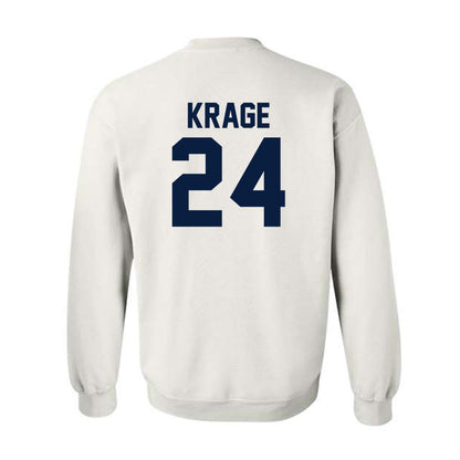 AU - NCAA Softball : Helene Krage - Classic Fashion Shersey Crewneck Sweatshirt-1