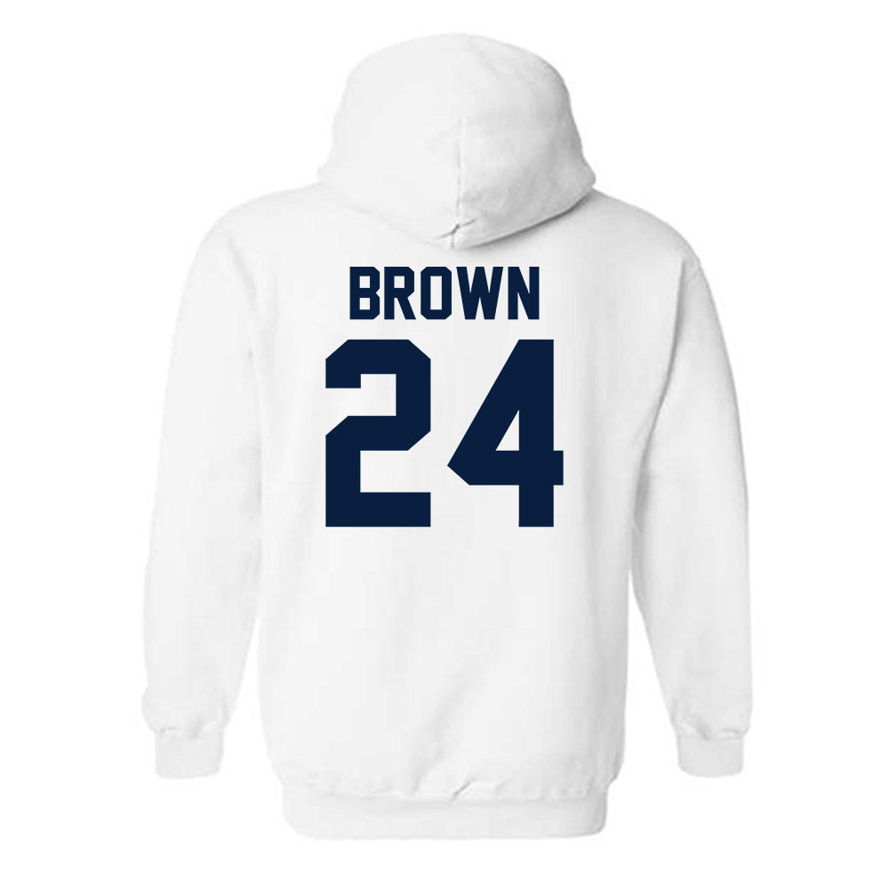 AU - NCAA Men's Basketball : Hayden Brown - Classic Fashion Shersey Hooded Sweatshirt-1