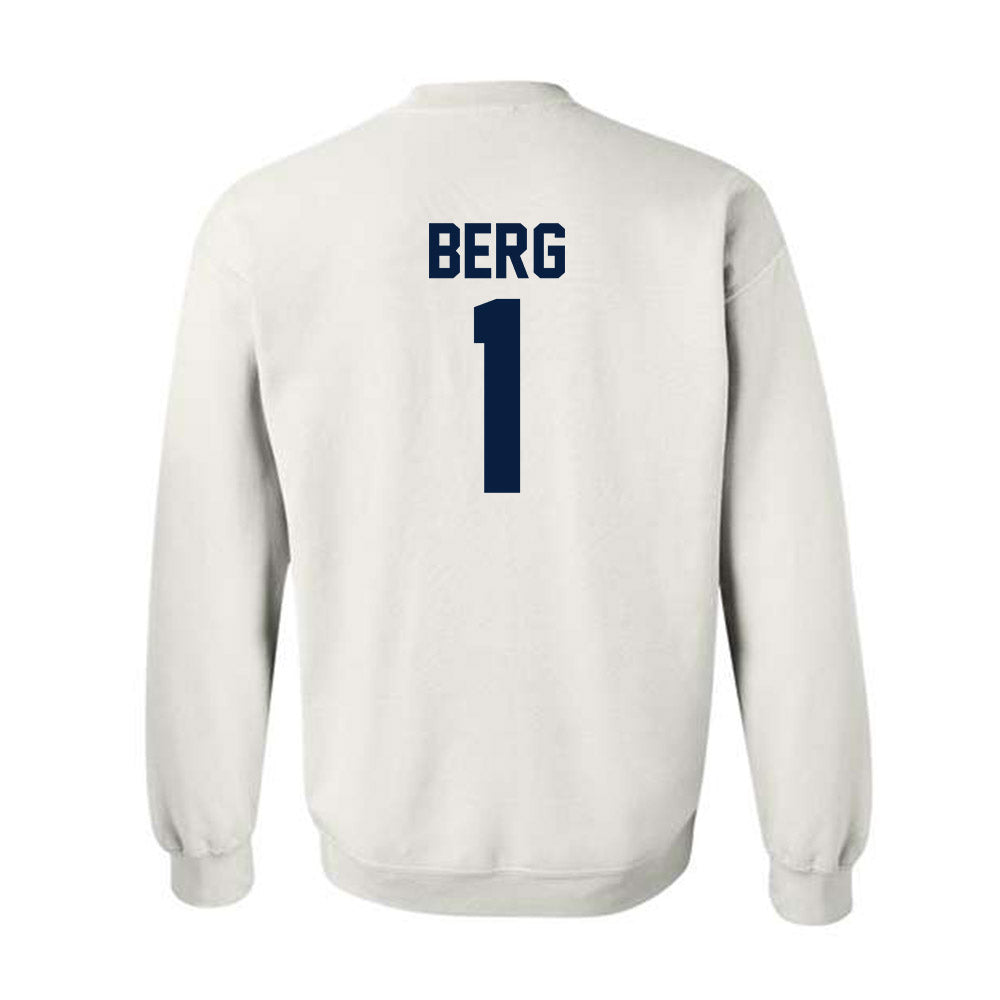 AU - NCAA Baseball : Troy Berg - Classic Fashion Shersey Crewneck Sweatshirt-1