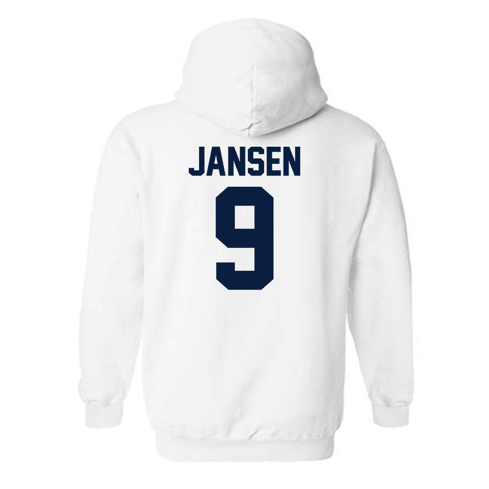 AU - NCAA Women's Volleyball : Reagan Jansen - Classic Fashion Shersey Hooded Sweatshirt