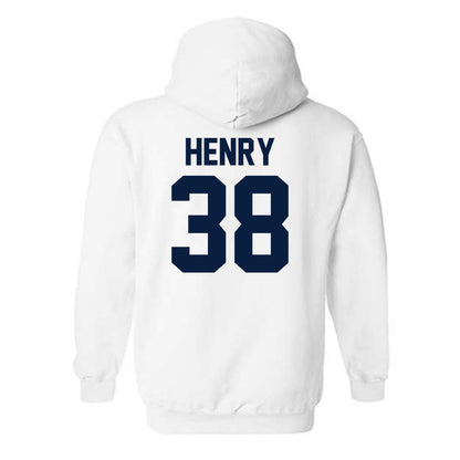 AU - NCAA Baseball : Will Henry - Classic Fashion Shersey Hooded Sweatshirt-1