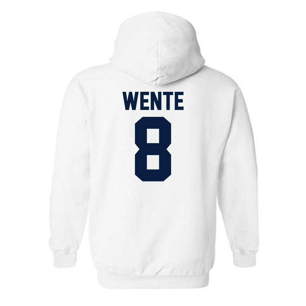 AU - NCAA Women's Volleyball : Maya Wente - Classic Fashion Shersey Hooded Sweatshirt-1