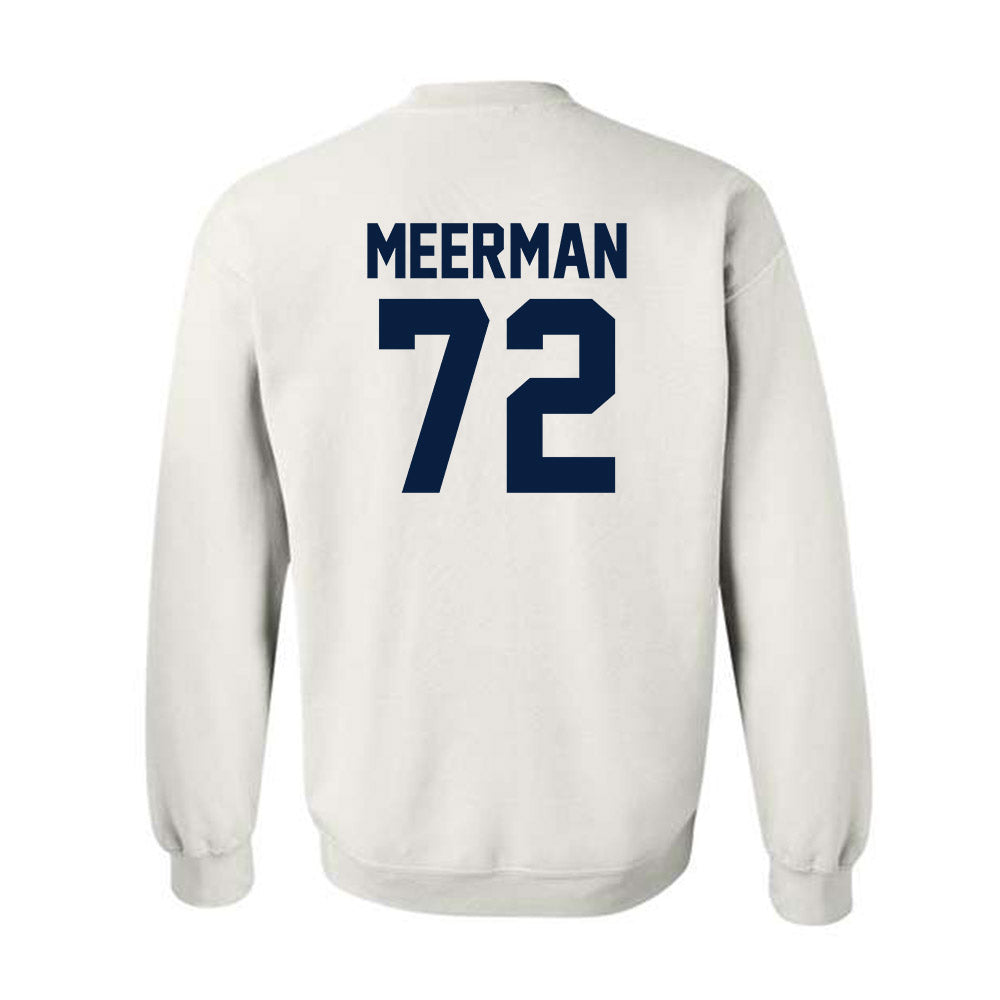 AU - NCAA Men's Ice Hockey : Brett Meerman - Classic Fashion Shersey Crewneck Sweatshirt-1