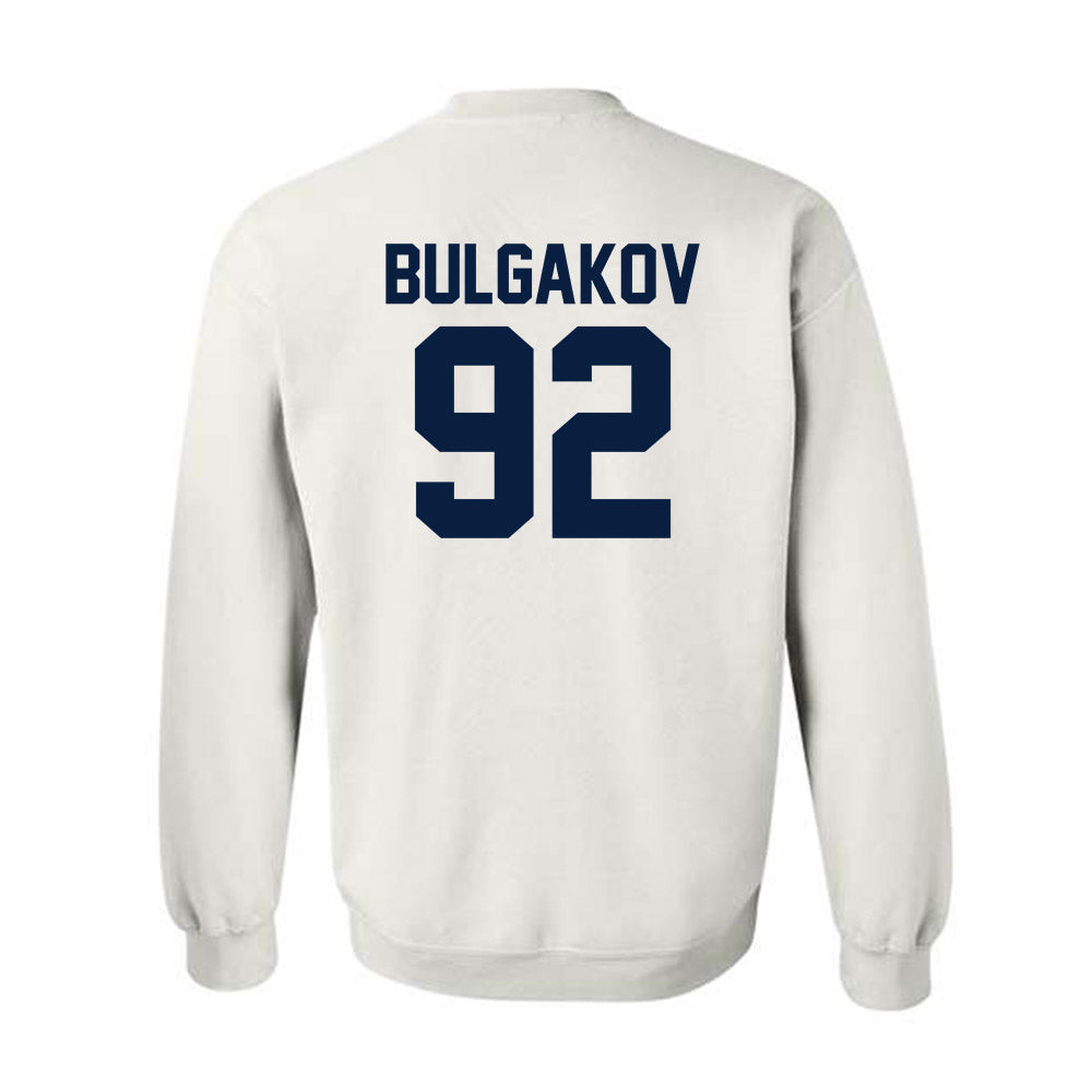 AU - NCAA Men's Ice Hockey : Leonid Bulgakov - Classic Fashion Shersey Crewneck Sweatshirt-1