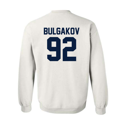 AU - NCAA Men's Ice Hockey : Leonid Bulgakov - Classic Fashion Shersey Crewneck Sweatshirt-1