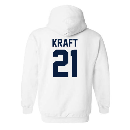 AU - NCAA Men's Basketball : Conner Kraft - Classic Fashion Shersey Hooded Sweatshirt