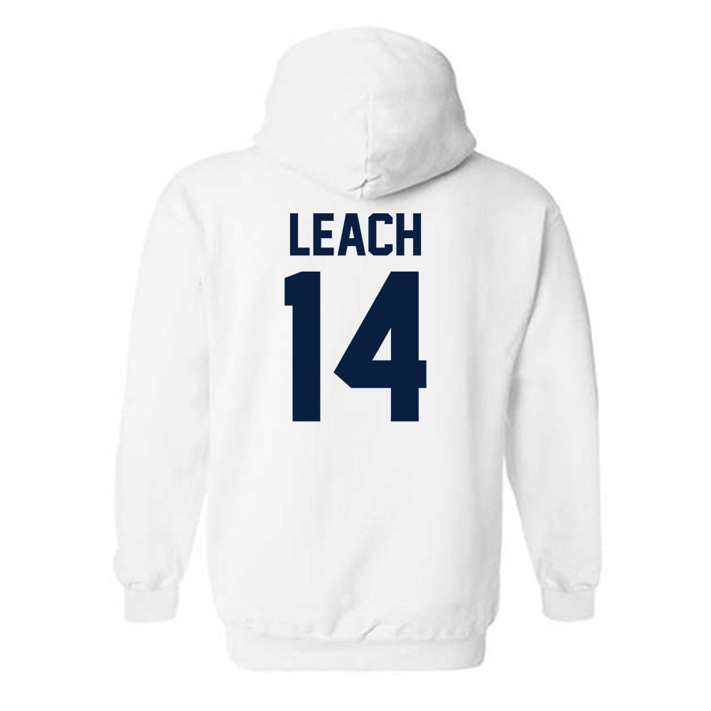 AU - NCAA Women's Volleyball : Karalynn Leach - Classic Fashion Shersey Hooded Sweatshirt-1