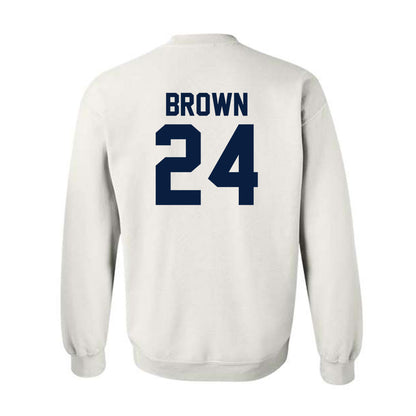 AU - NCAA Men's Basketball : Hayden Brown - Classic Fashion Shersey Crewneck Sweatshirt-1