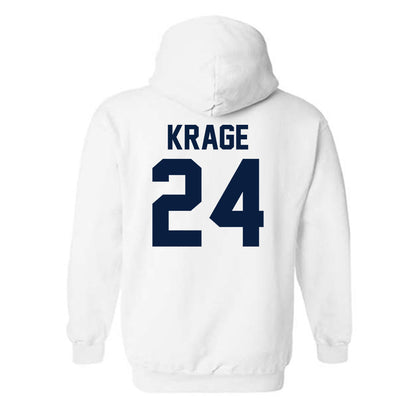 AU - NCAA Softball : Helene Krage - Classic Fashion Shersey Hooded Sweatshirt-1