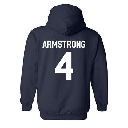 AU - NCAA Men's Basketball : Cj Armstrong - Classic Shersey Hooded Sweatshirt-1