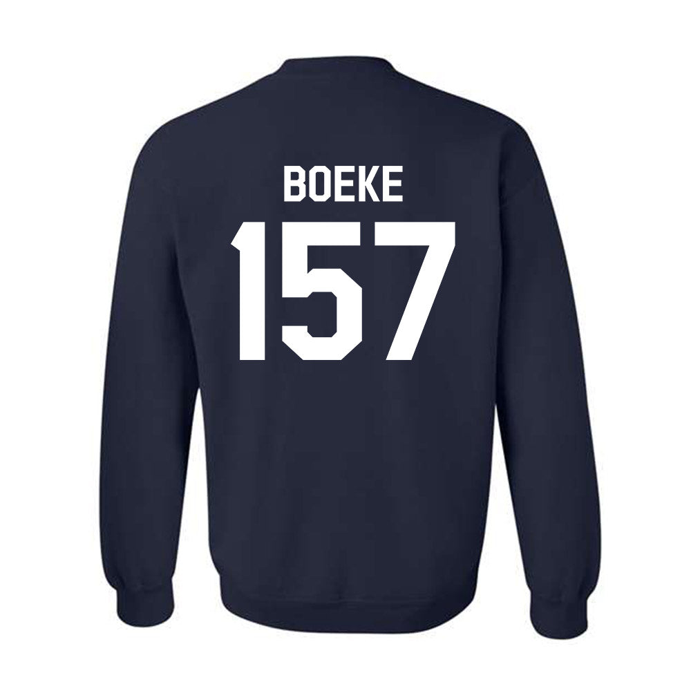 AU - NCAA Wrestling : Kyle Boeke - Classic Shersey Crewneck Sweatshirt-1